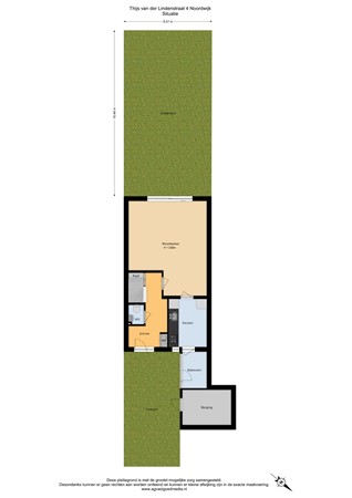 Floorplan - Thijs van der Lindenstraat 4, 2202 VP Noordwijk